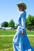 Tiered Ruffles Lace Trim Detail Top & Skirt Set