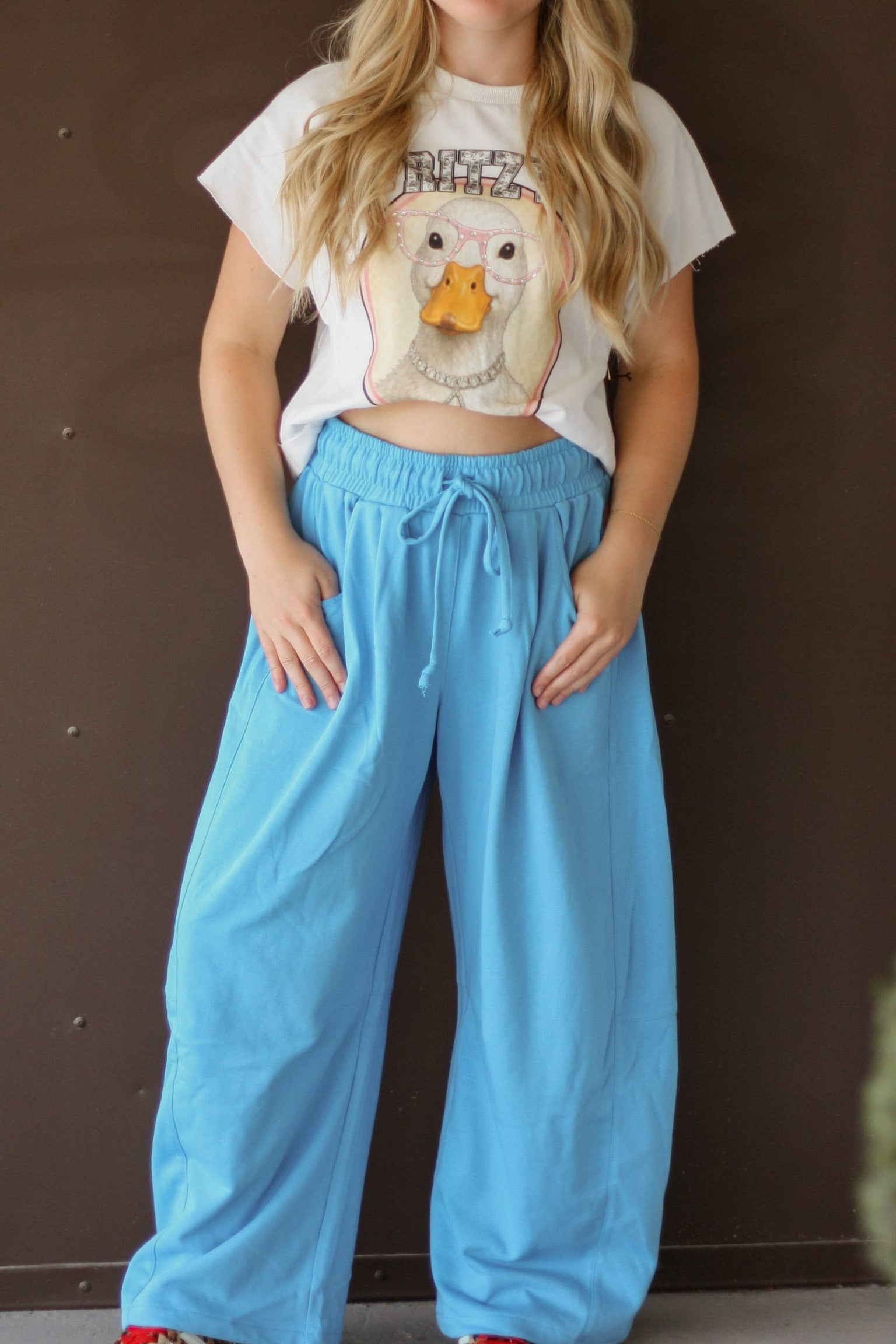 Midnight Sky Barrel Sweatpants