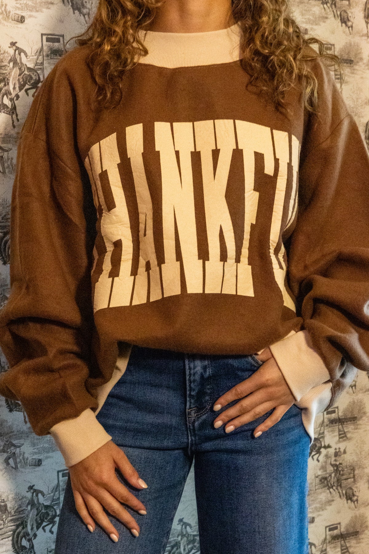 Thankful Reversible Mockneck
