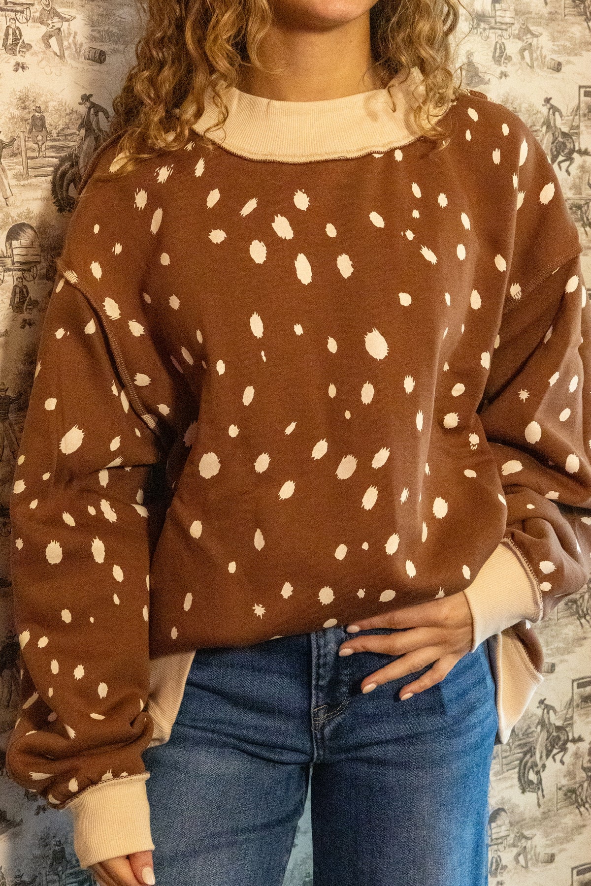 Thankful Reversible Mockneck