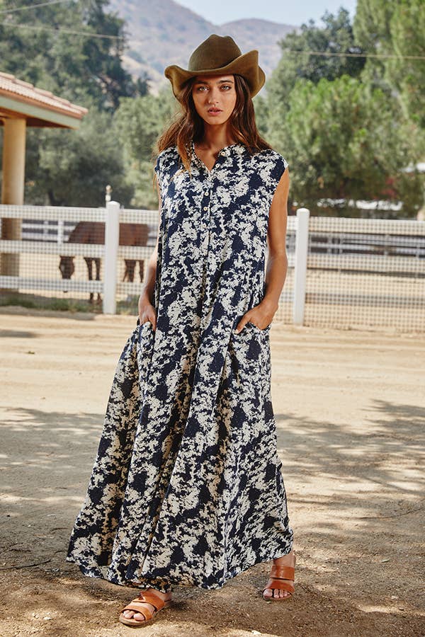 Wild West Wide Leg Jumpsuit