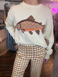 Wishlist Fish Sweater Cream