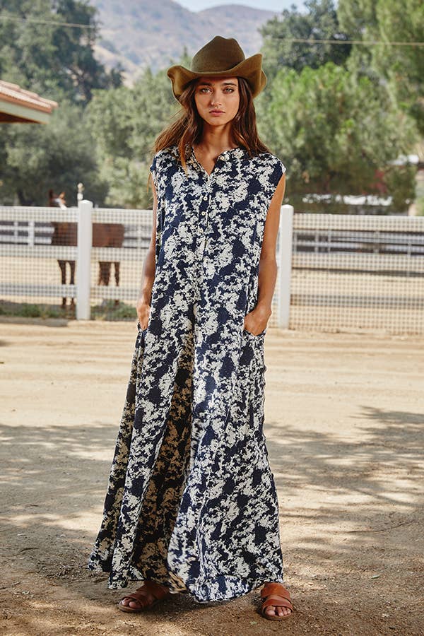Wild West Wide Leg Jumpsuit