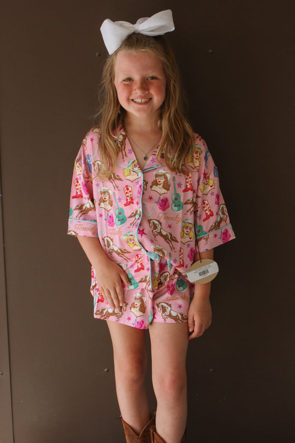 Cowgirl Candy Silk Pajamas