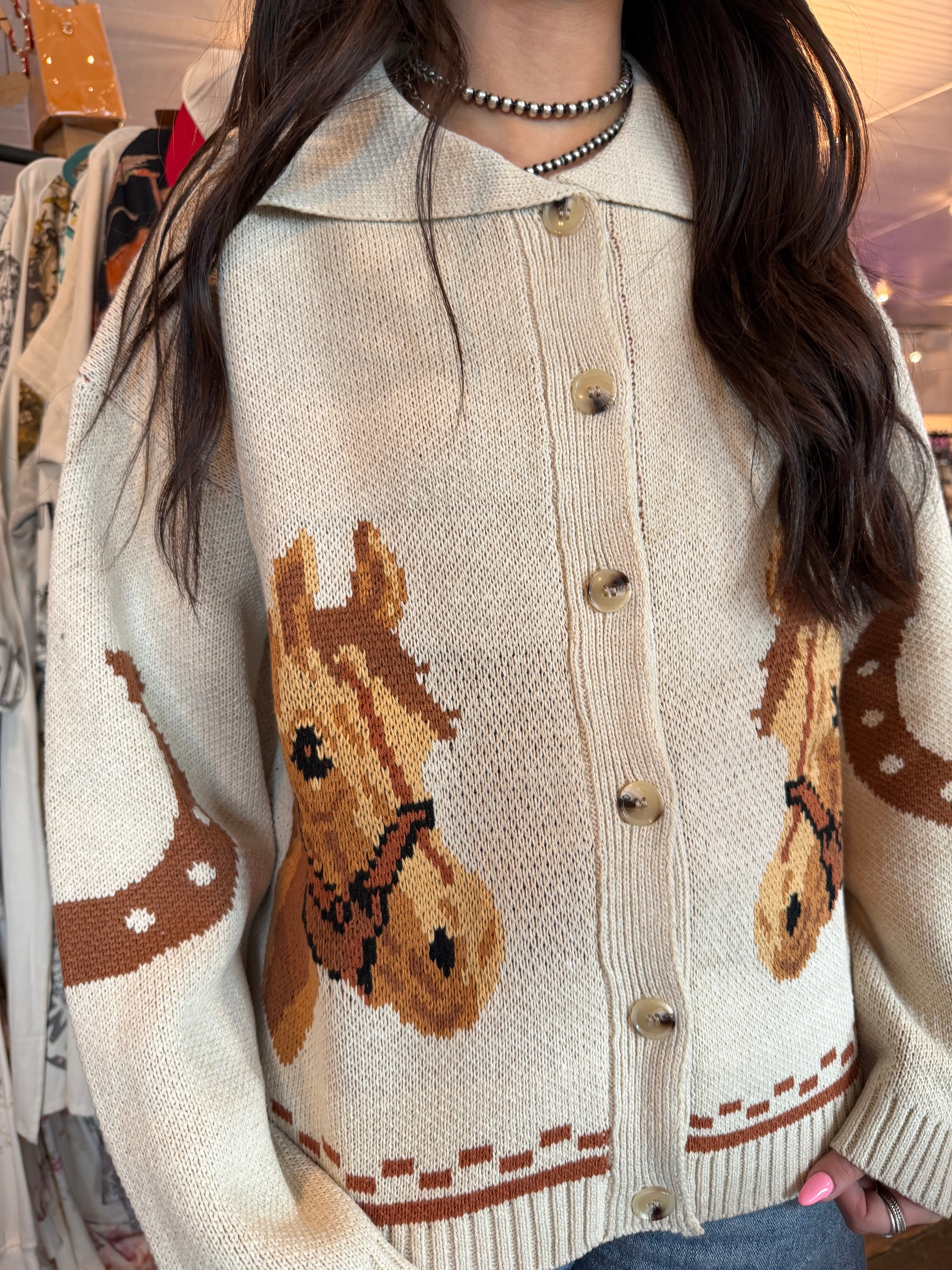 Horse Cardigan