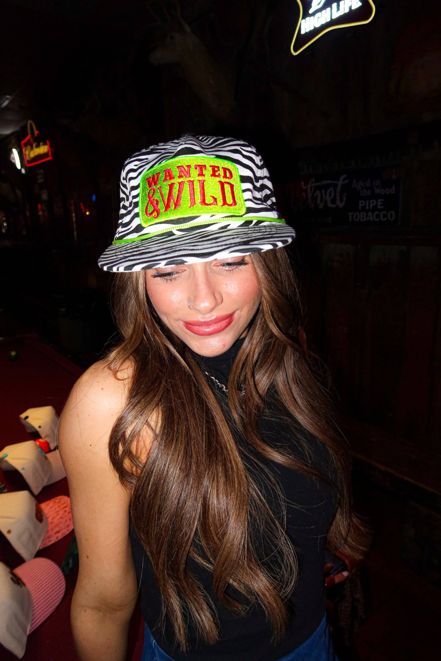 WANTED & WILD CANVAS CAP
