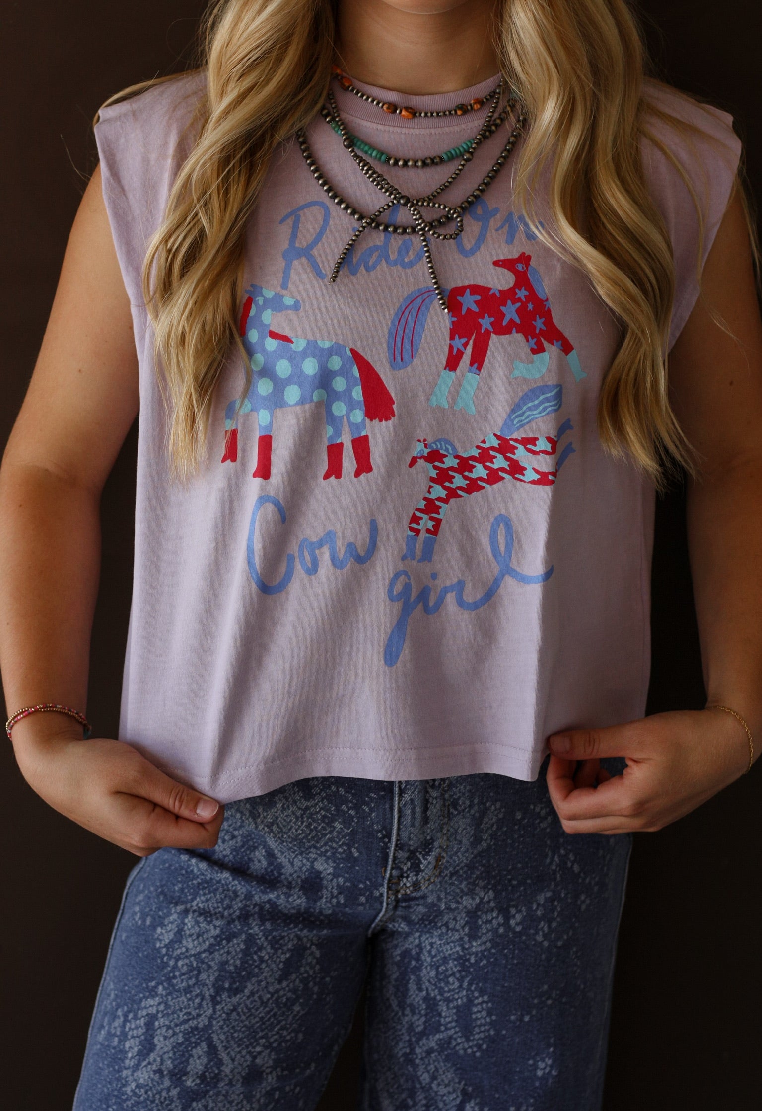 Ride On Cowgirl Tank