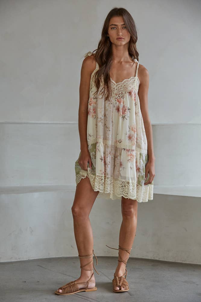 Be Her Lace Mini Dress