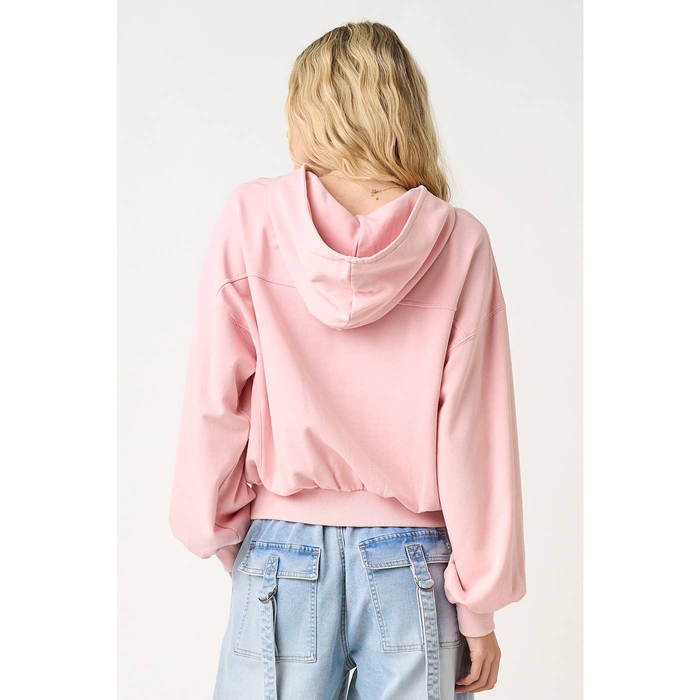 Cropped Slouch Hoodie