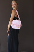 Pink Floral Lunch Box
