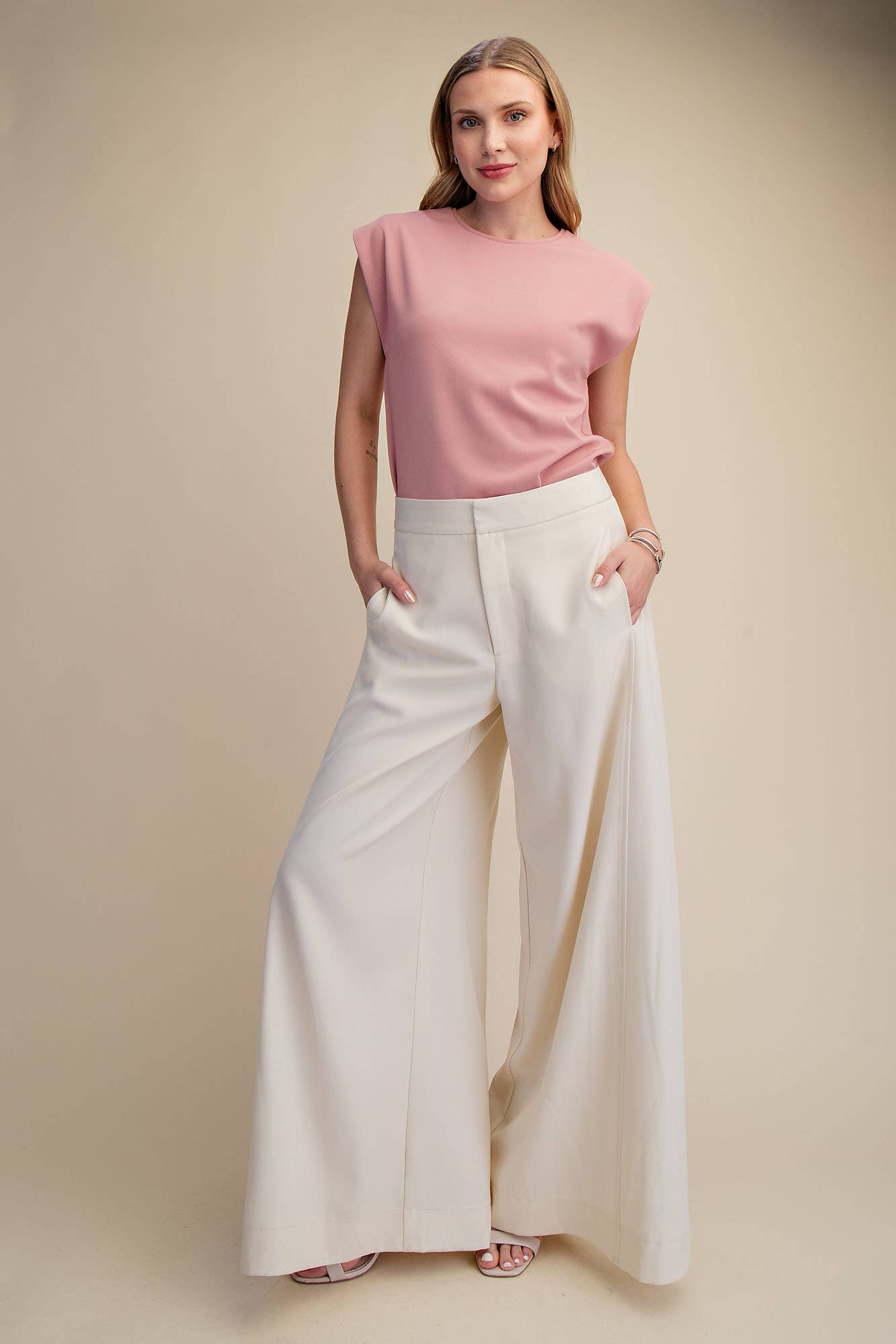 Palazzo Wide Leg Pants