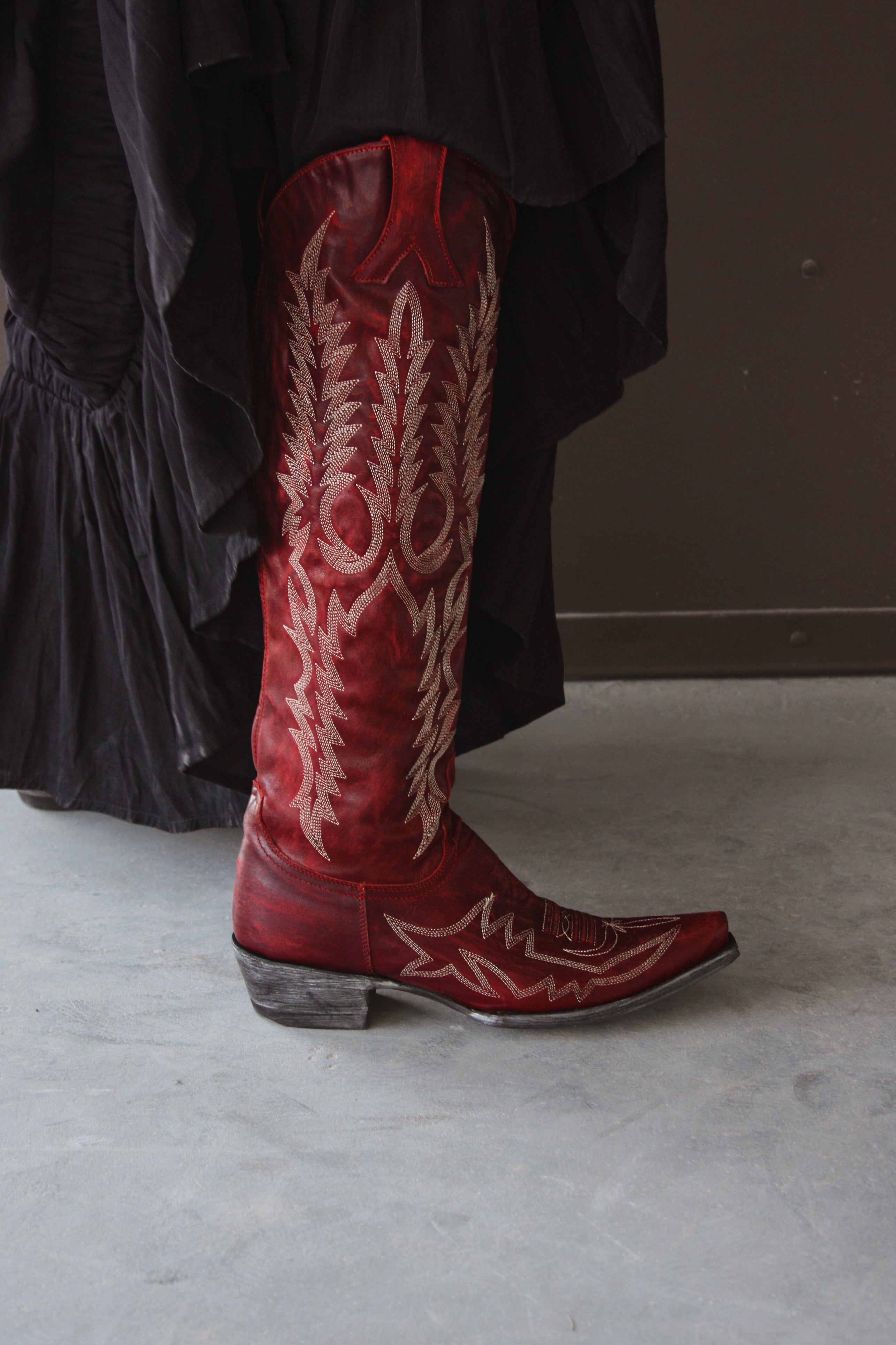 Old Gringo Mayra Bis 18" Boots Red