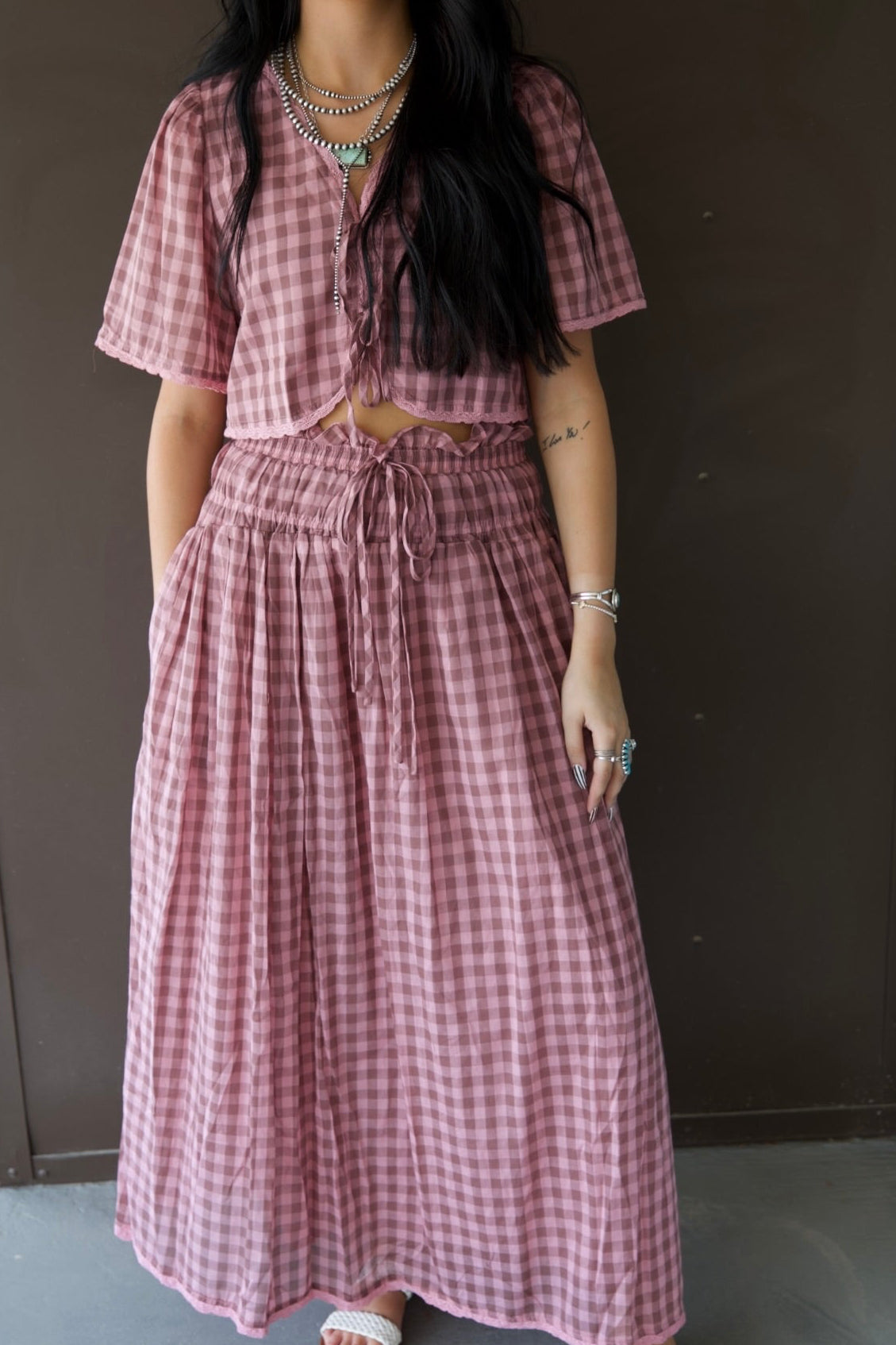The Rusty Rose Skirt