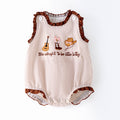 Kids Summer Fall Western Boots Farm Embroidery Sibling Clothes