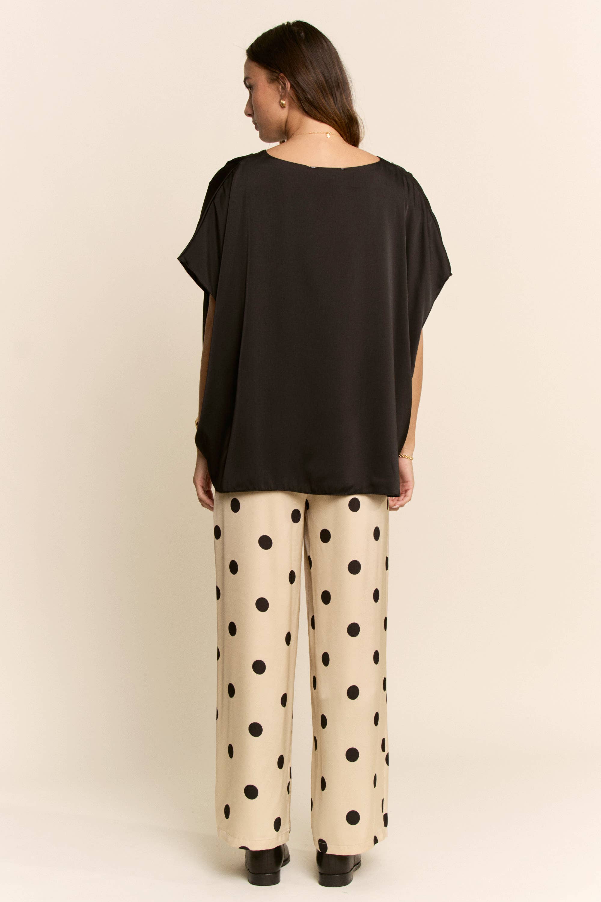 Bubble Cropped Blouse