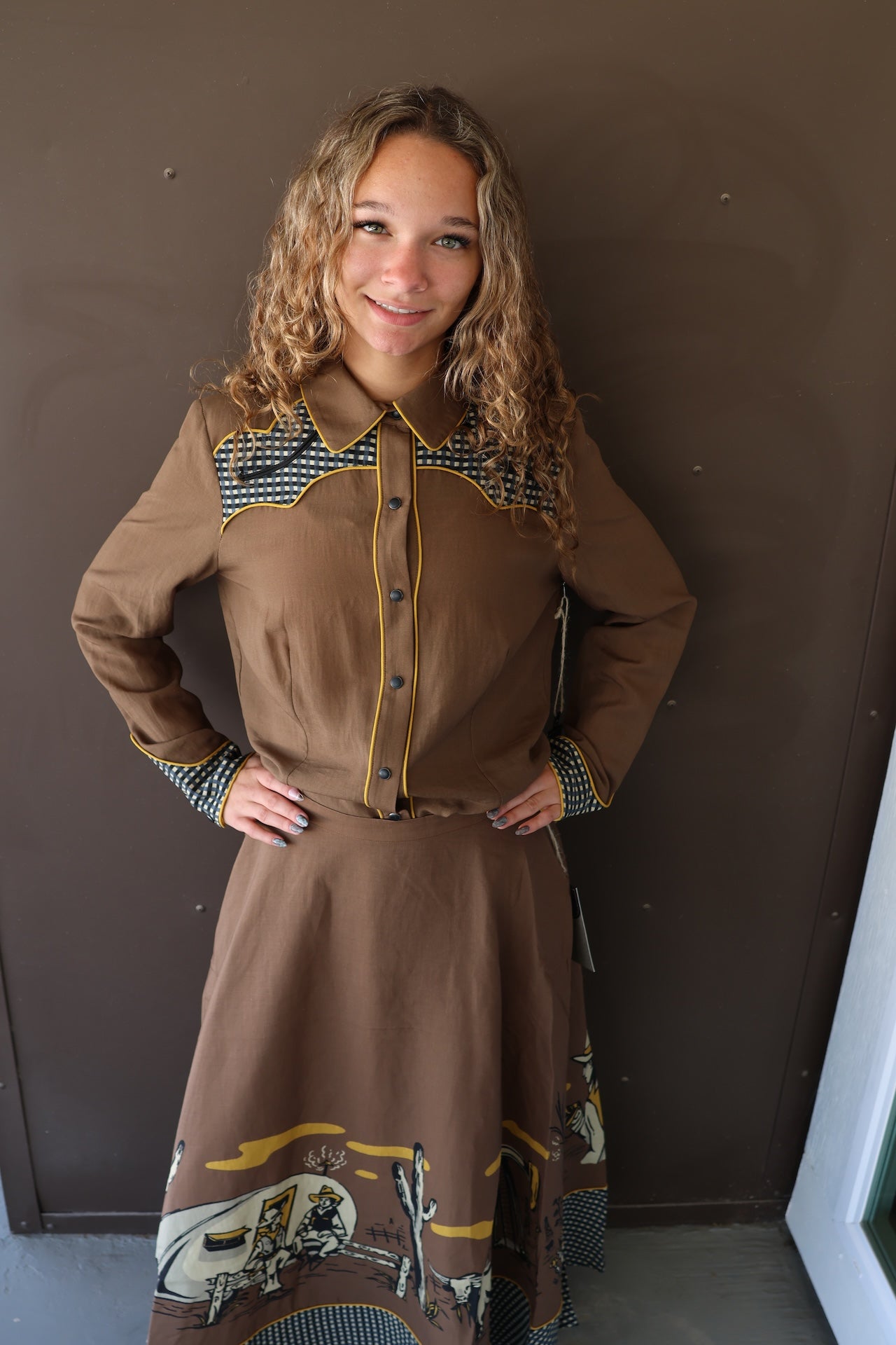 Around Camp Blouse