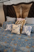 Western Washed Denim Comforter Set