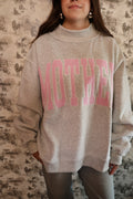 Girl Mom Mockneck