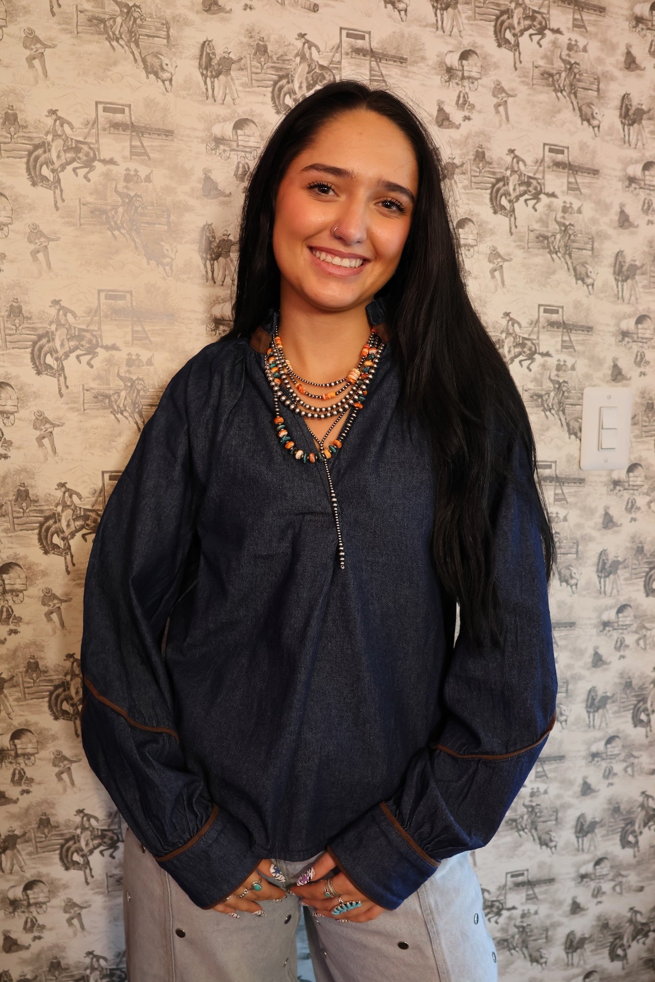 The Lasso Blouse