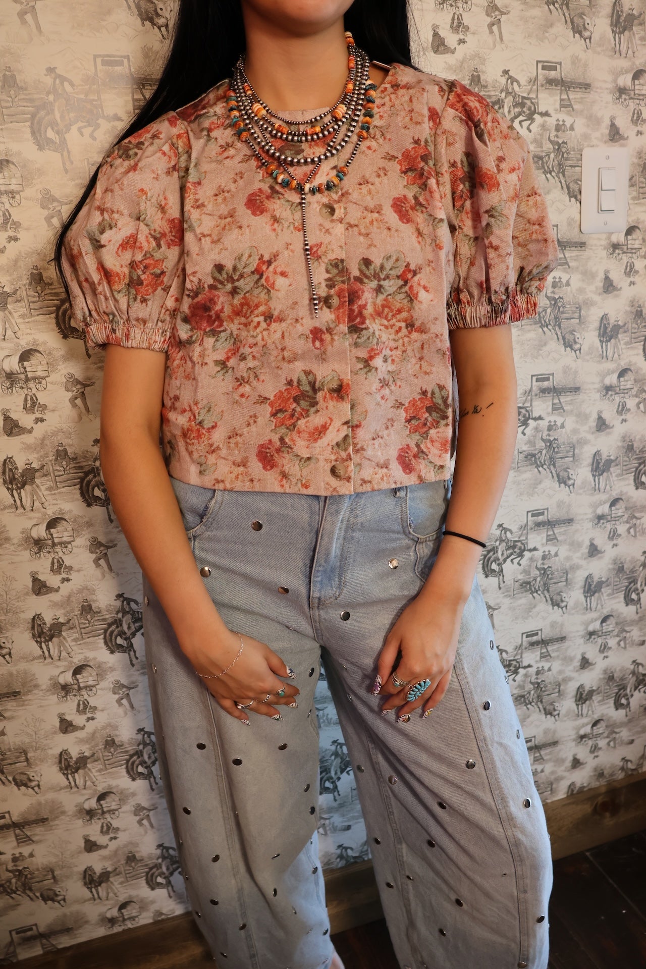 Dusty Light Top