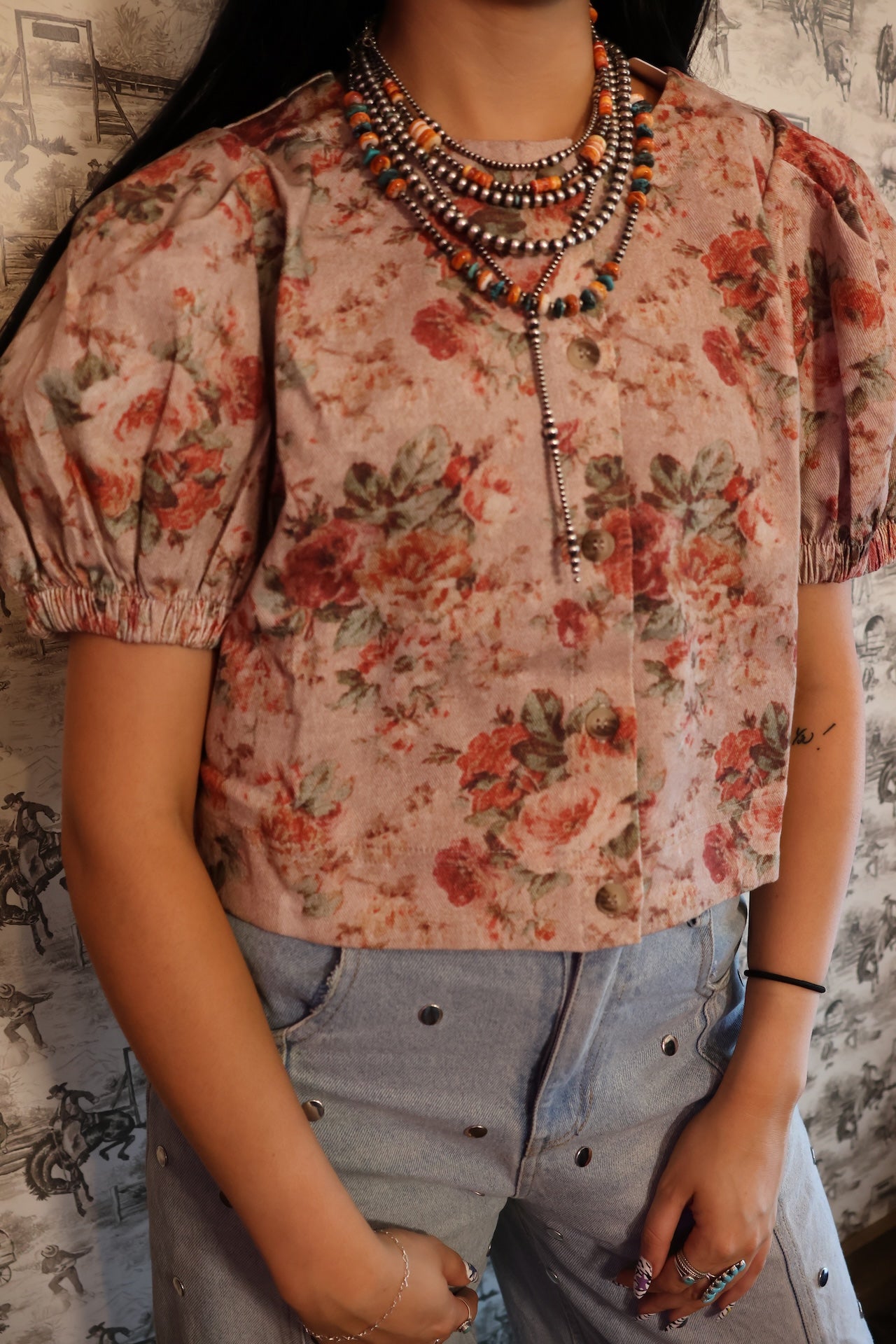 Dusty Light Top