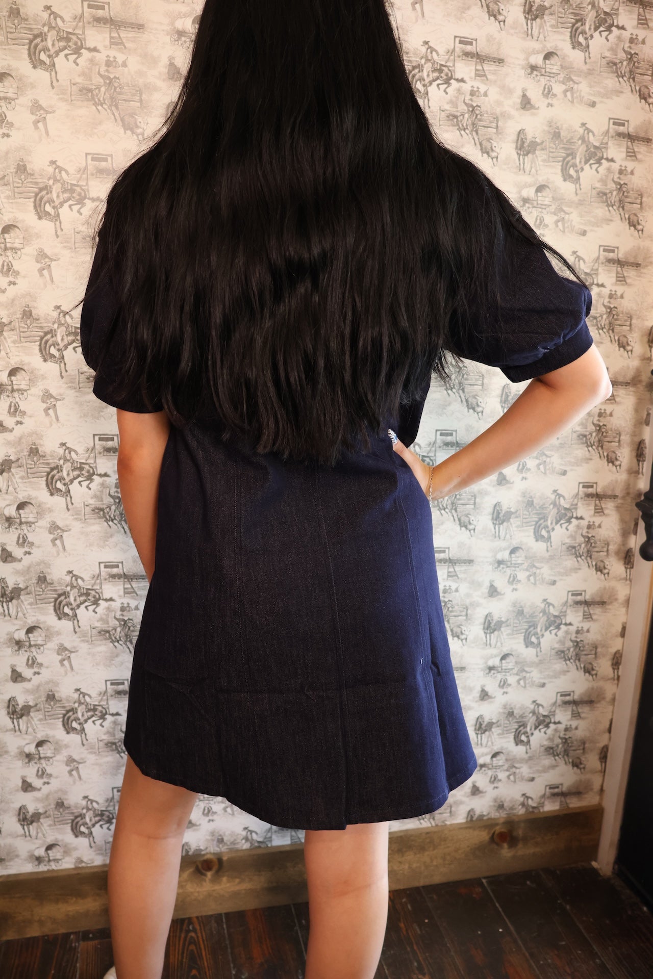 Blue Jean Baby Dress