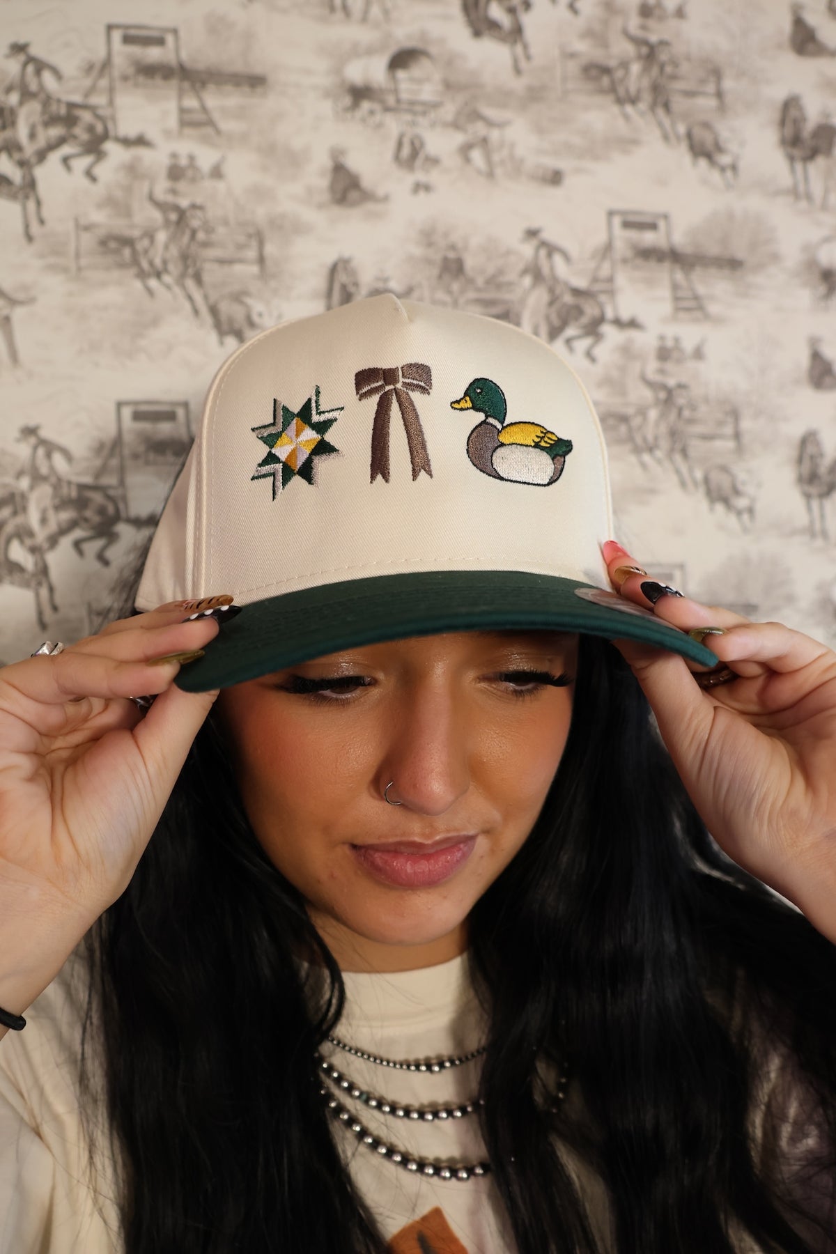 Cottage Core Trucker