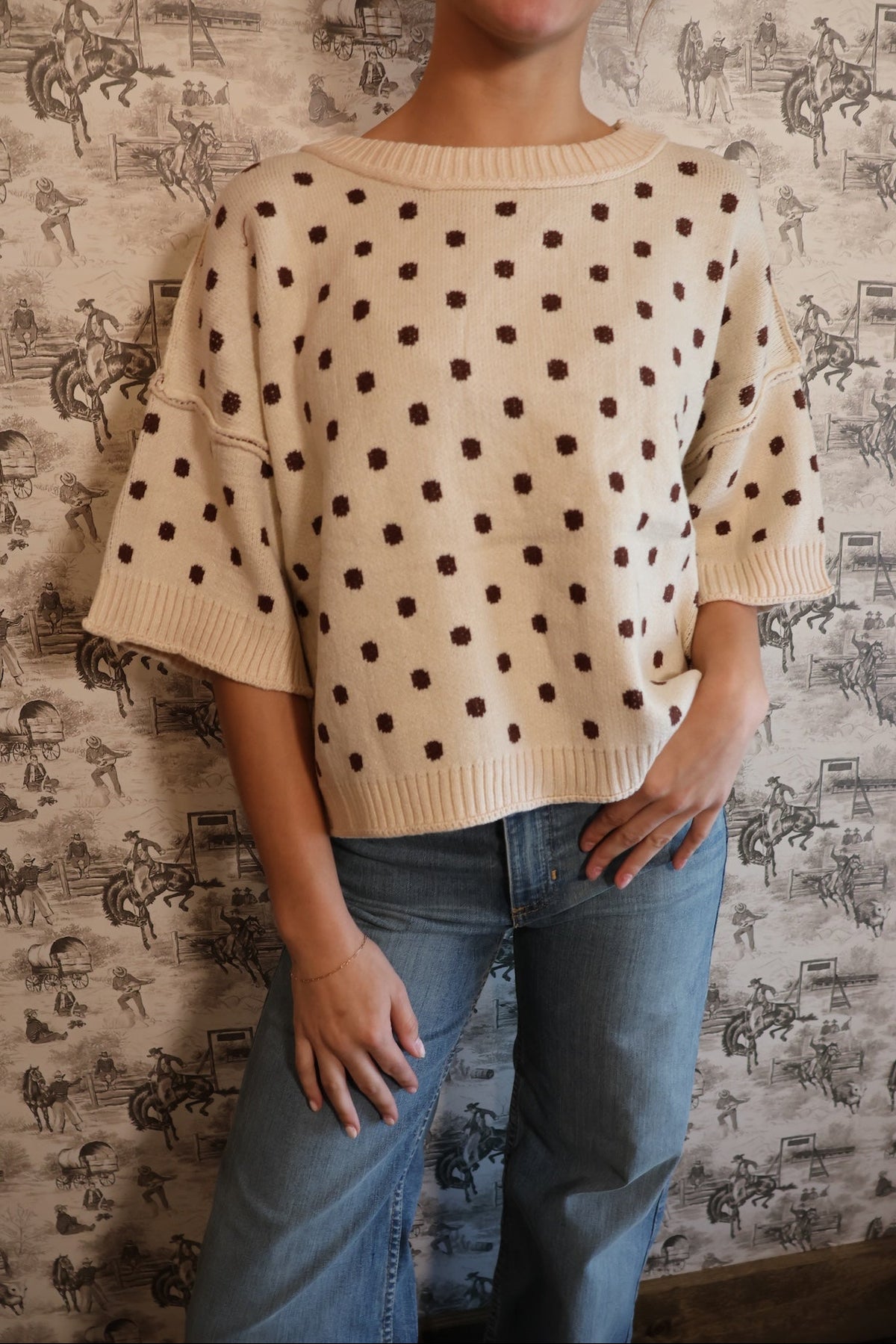 Western Honey Sweater