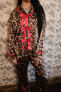 Leopard Silk Pajamas
