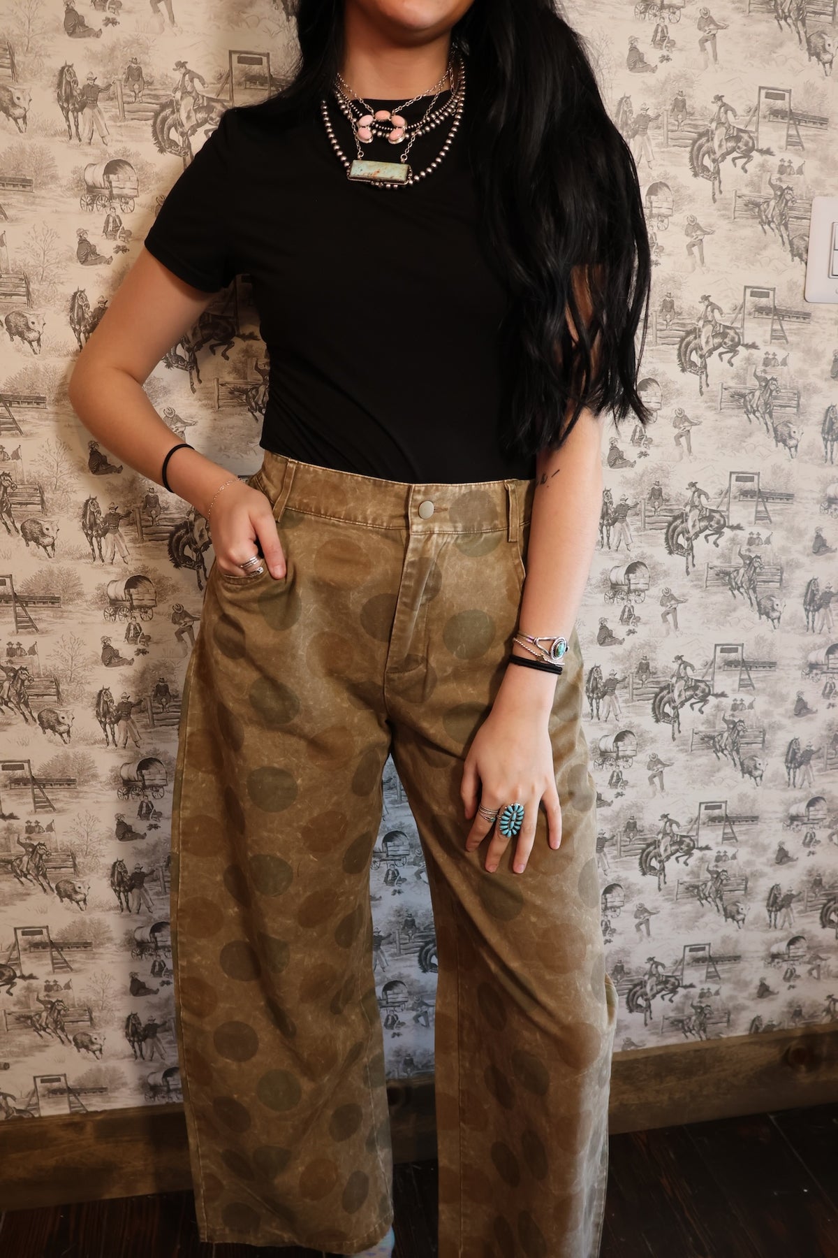 Vintage Polka Pant