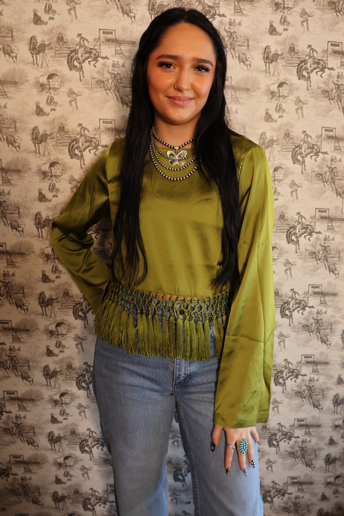Gold Rush Blouse