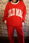 Lulu Mac Color Block Mock Neck