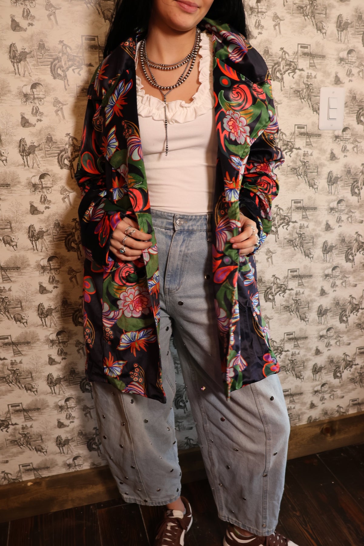 Lorelei  Velvet Blazer