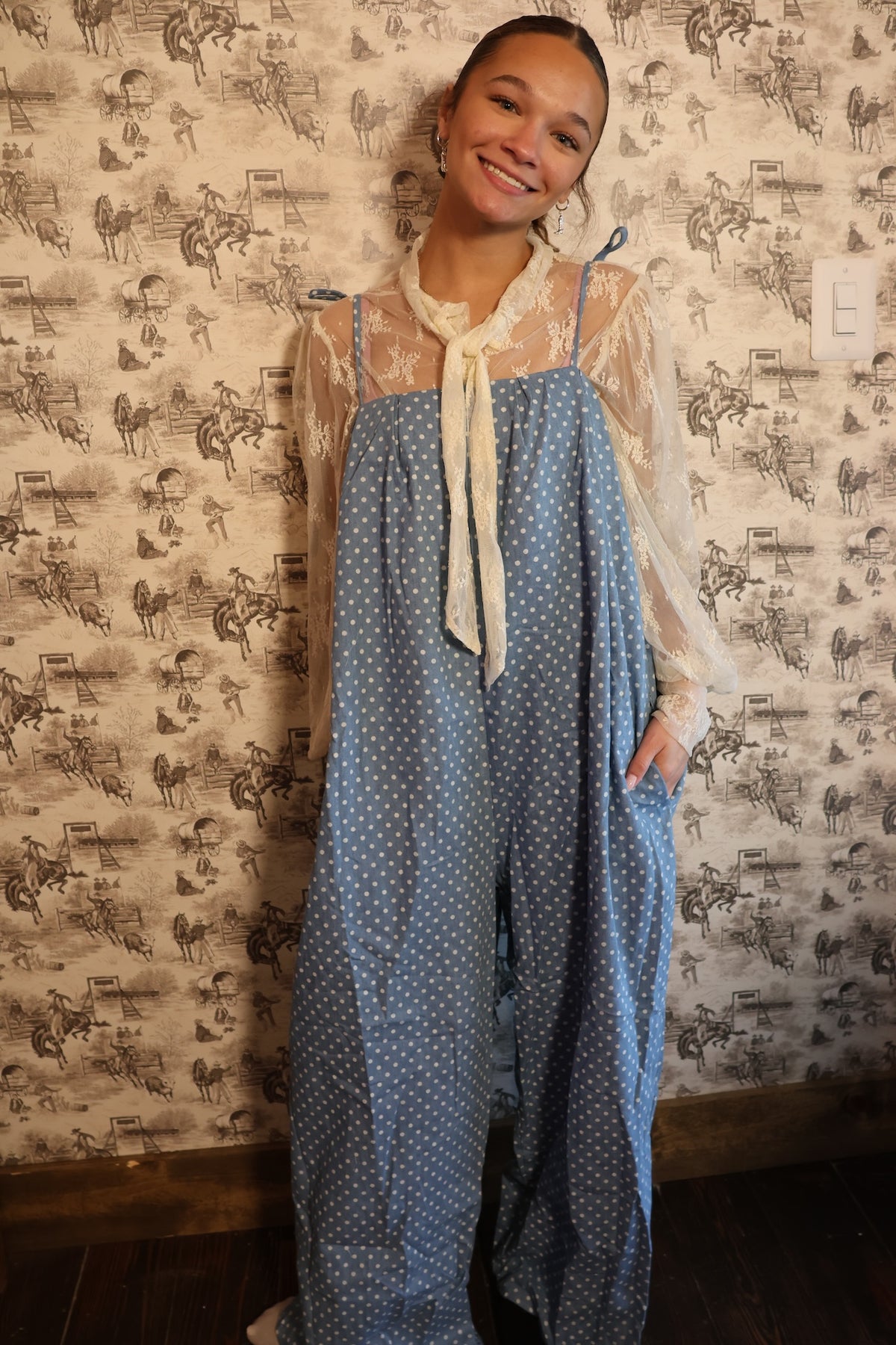 The Blue Ribbon Romper