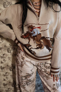 He's Roping Sweater