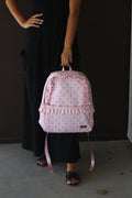 Pink Floral Backpack