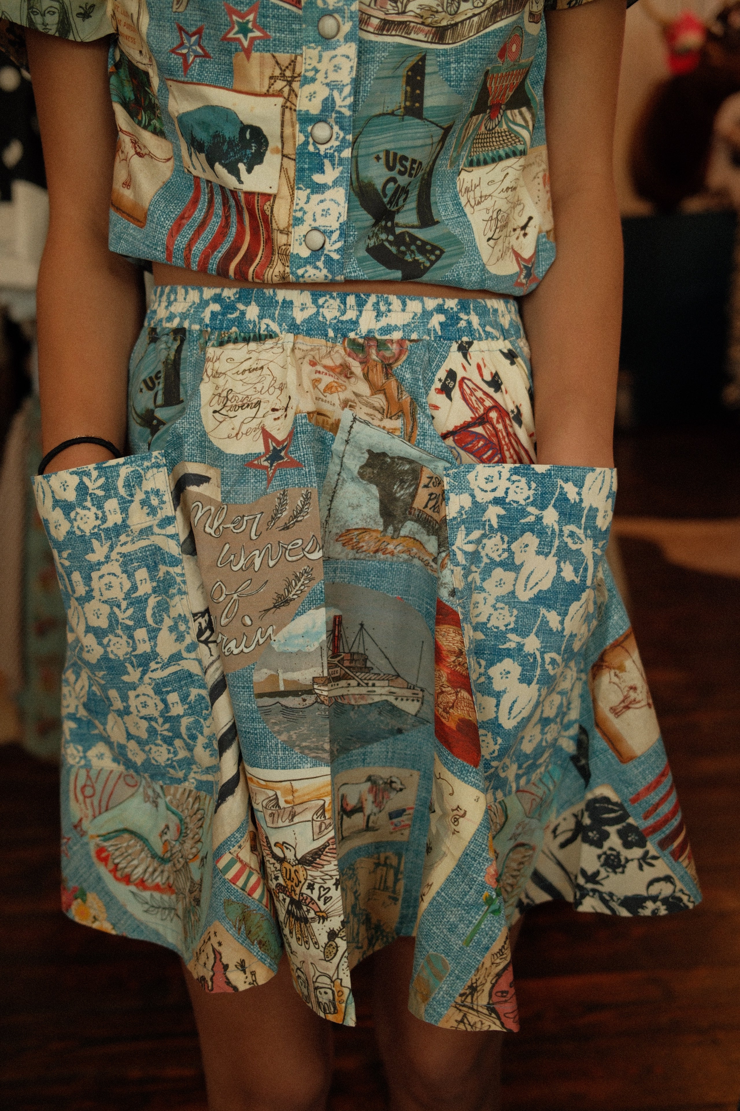 Sea To Shining Sea Skirt
