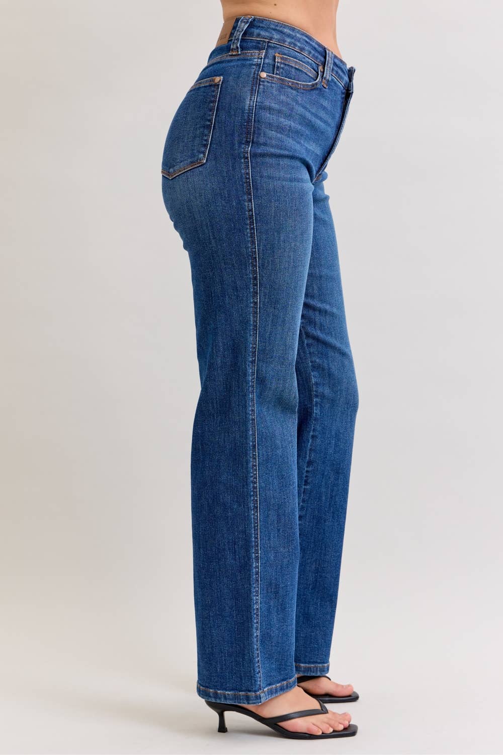 Tummy Control Straight Leg Jeans