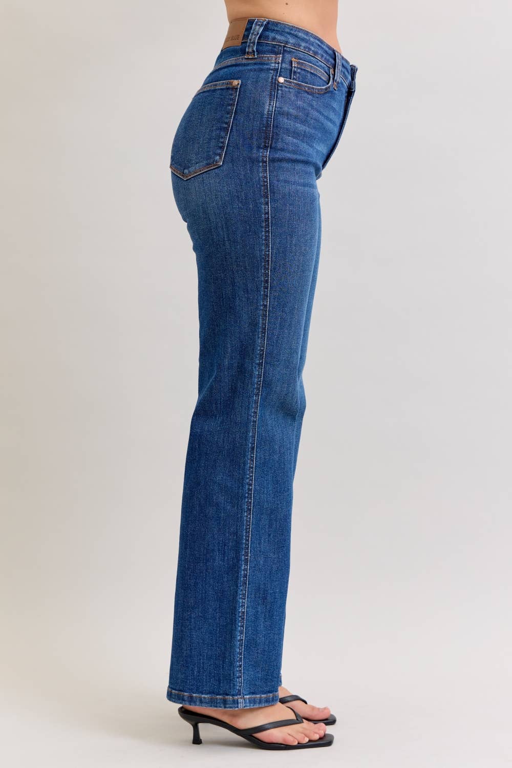 Tummy Control Straight Leg Jeans