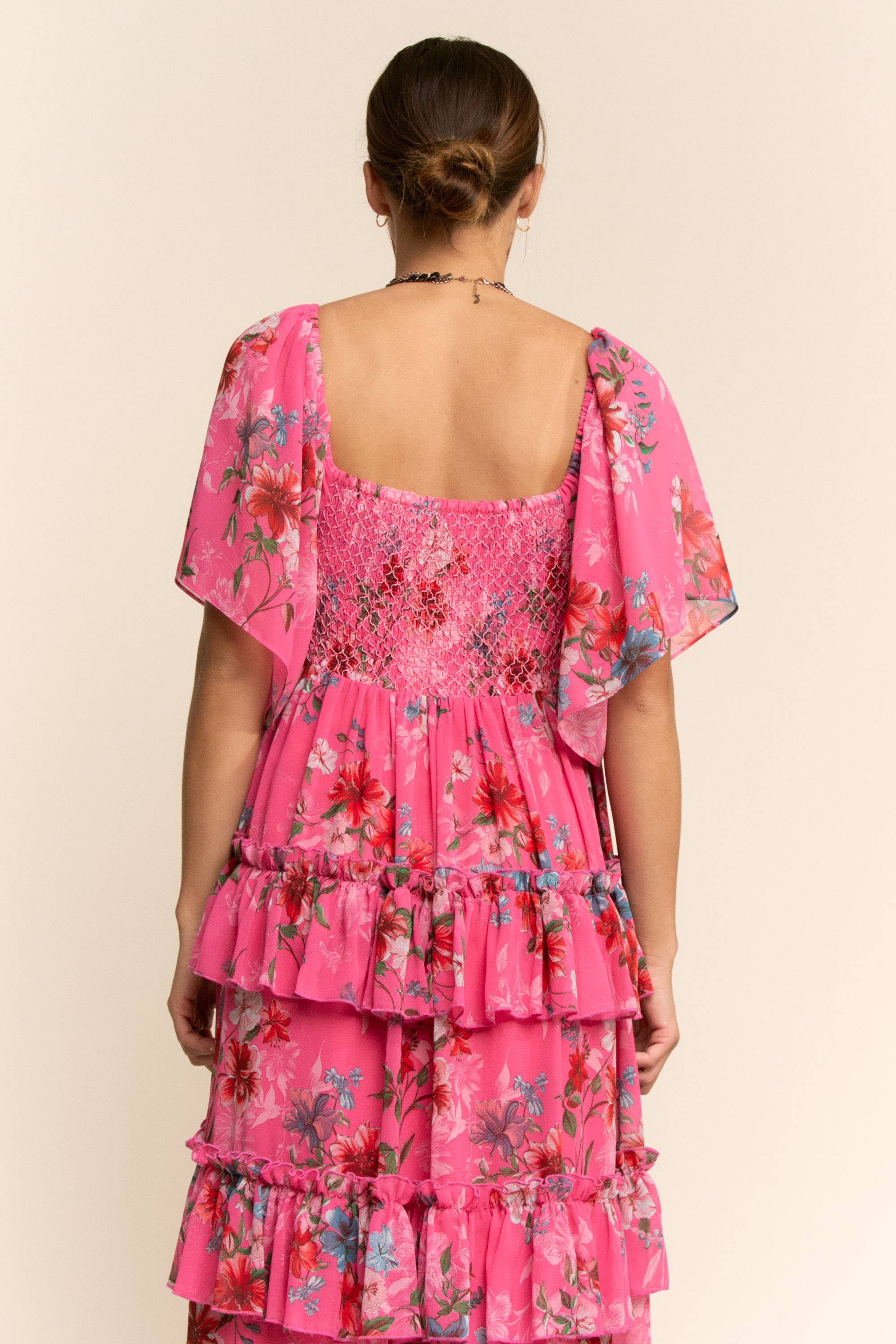 Sunshine Floral Maxi Dres