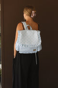 Ruffled Nylon Diaper Bag