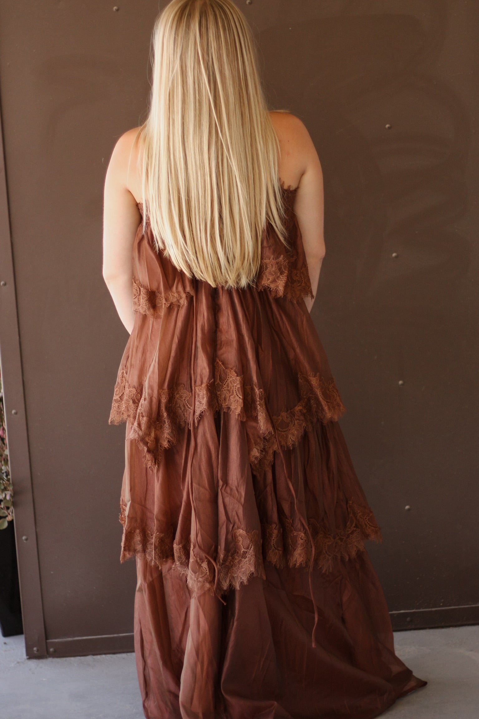 Harvest Glow Maxi Dress