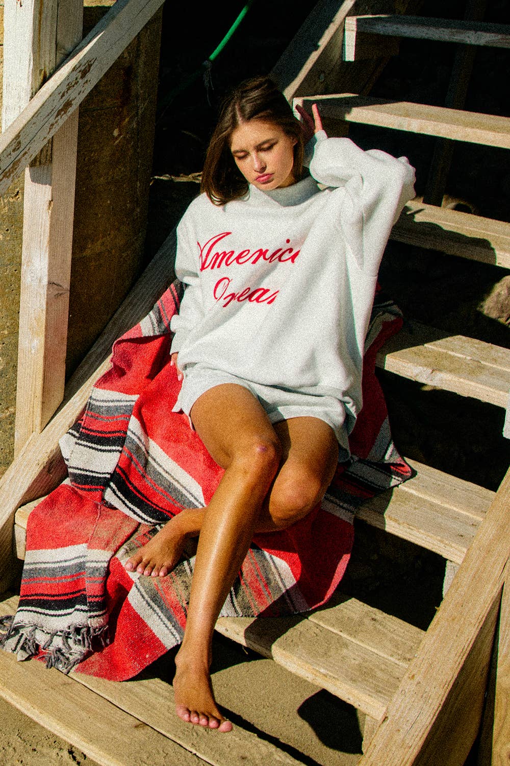 Gods Country Reversible Mock-neck Sweatshirt