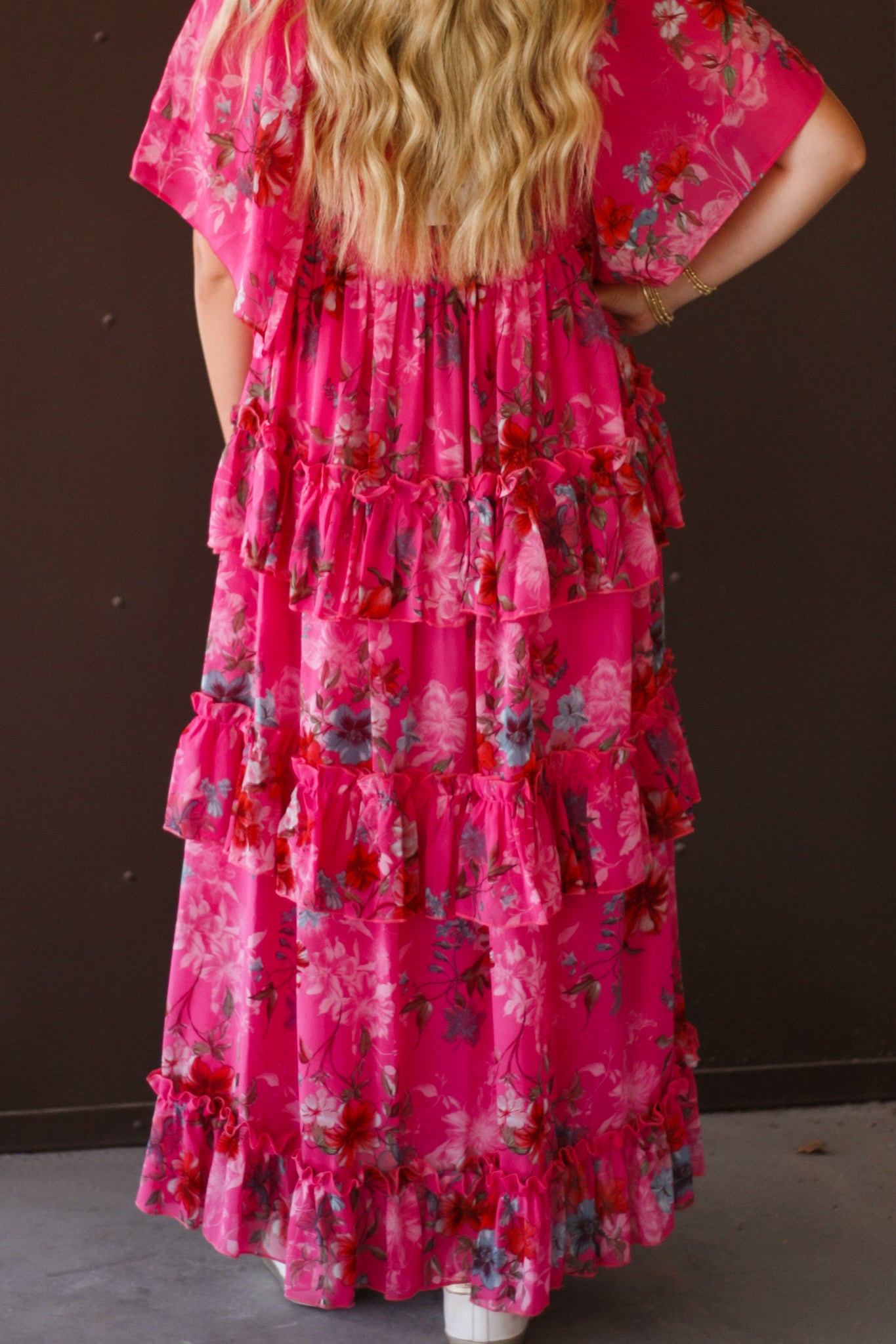 Sunshine Floral Maxi Dres