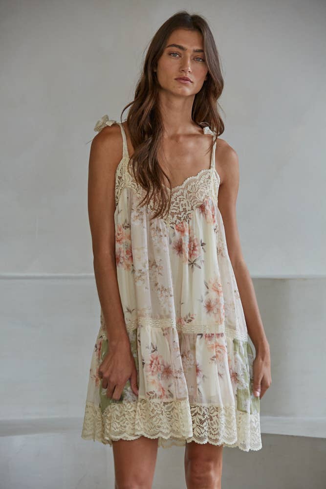Be Her Lace Mini Dress