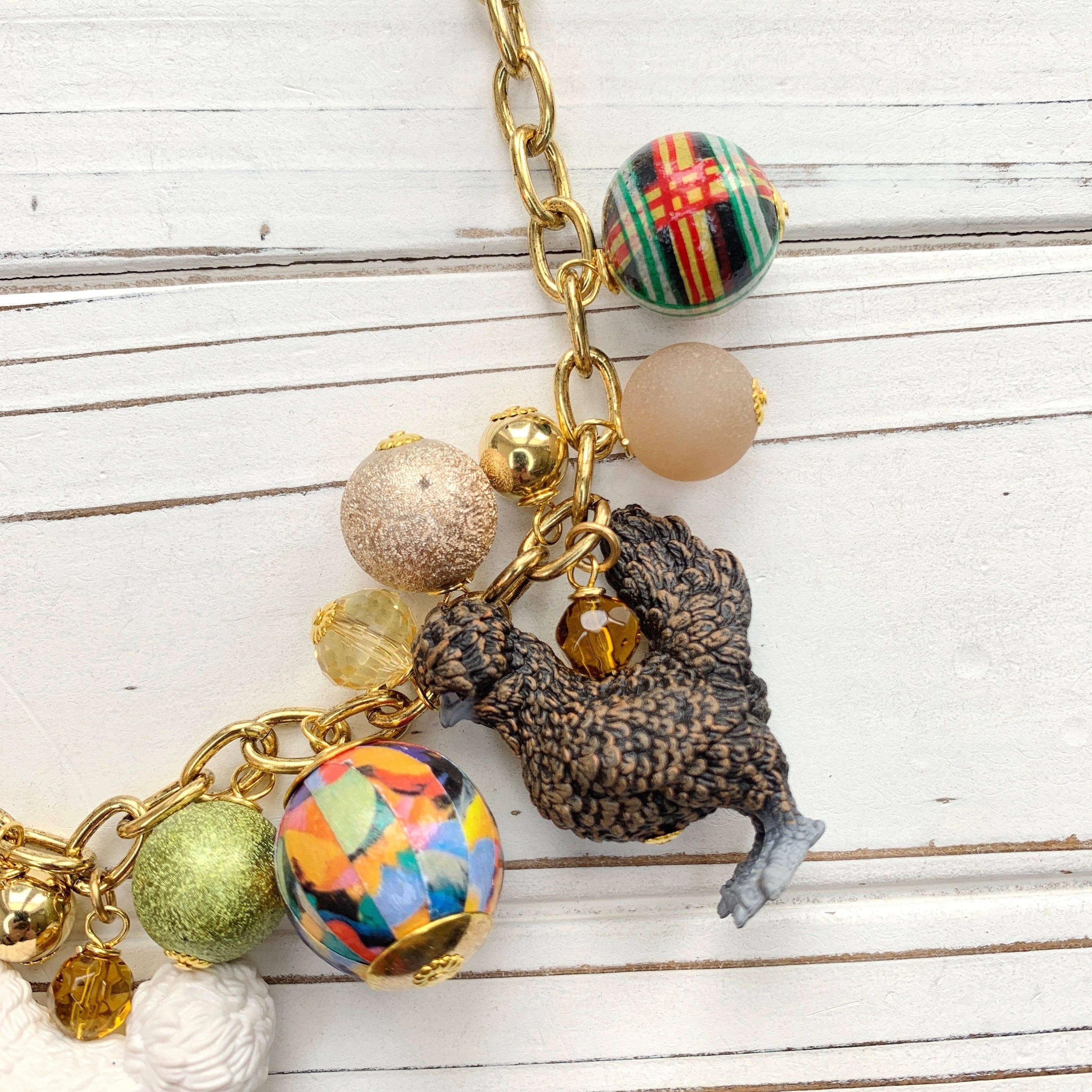 Silkie Chickens Necklace