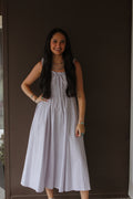 Woven Cotton Sleeveless Dress