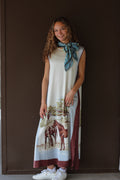 Silk Horse Dress
