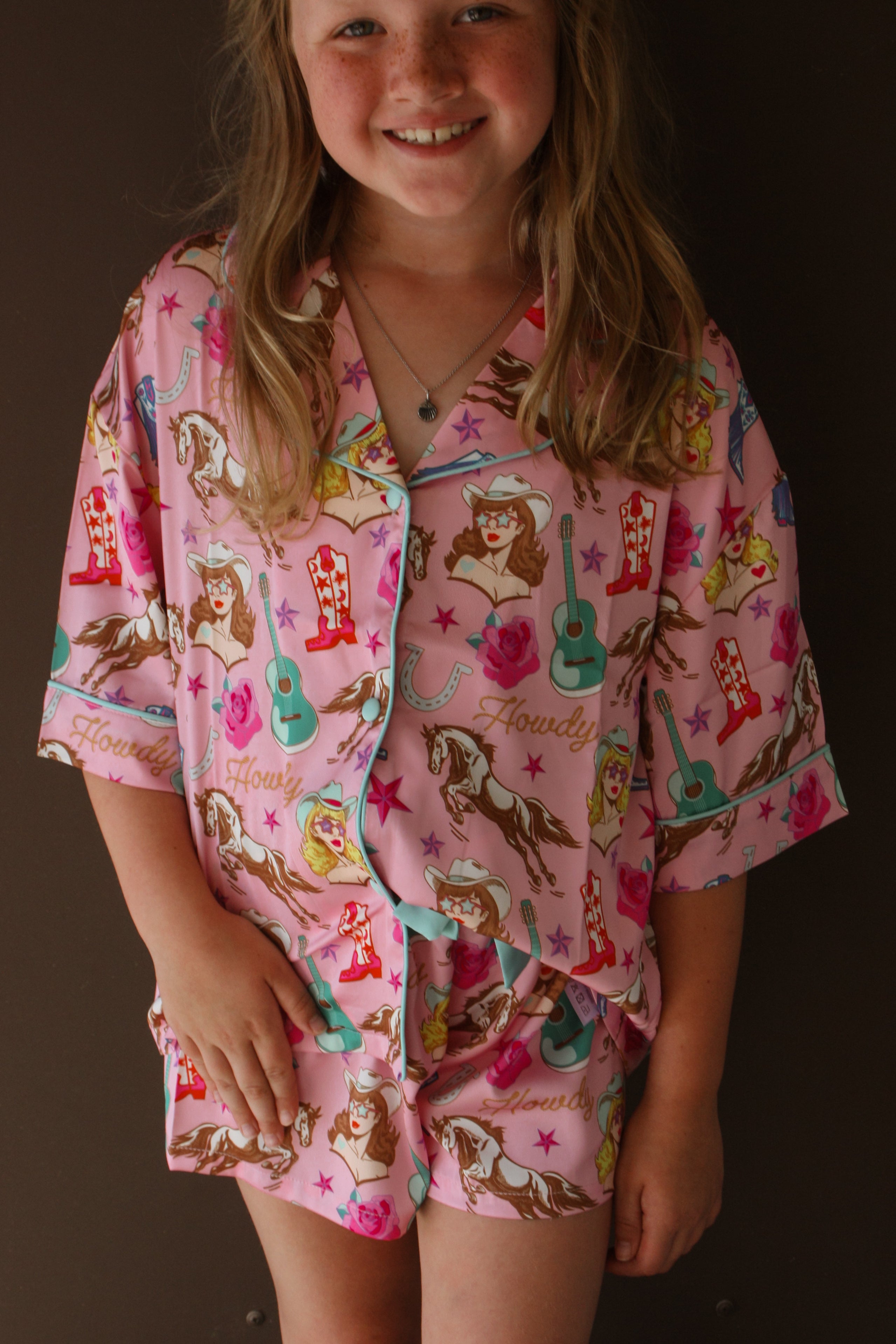 Cowgirl Candy Silk Pajamas