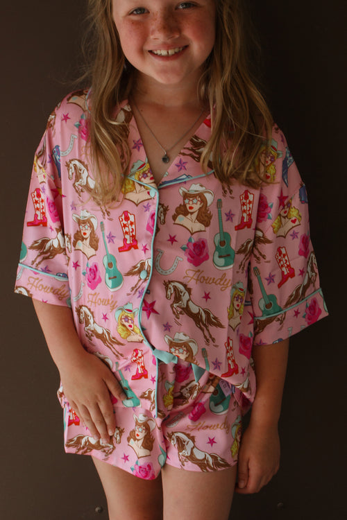 Cowgirl Candy Silk Pajamas